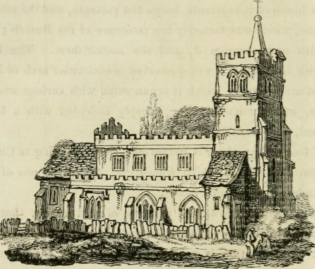An illustration from The antiquarian itinerary, comprising specimens of architecture, monastic, castellated, and domestic; with other vestiges of antiquity in Great Britain. Accompanied with descriptions, 1815, leaf 177