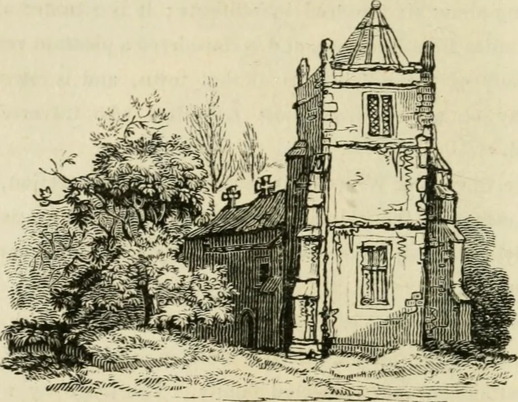 An illustration from The antiquarian itinerary, comprising specimens of architecture, monastic, castellated, and domestic; with other vestiges of antiquity in Great Britain. Accompanied with descriptions, 1815, leaf 181