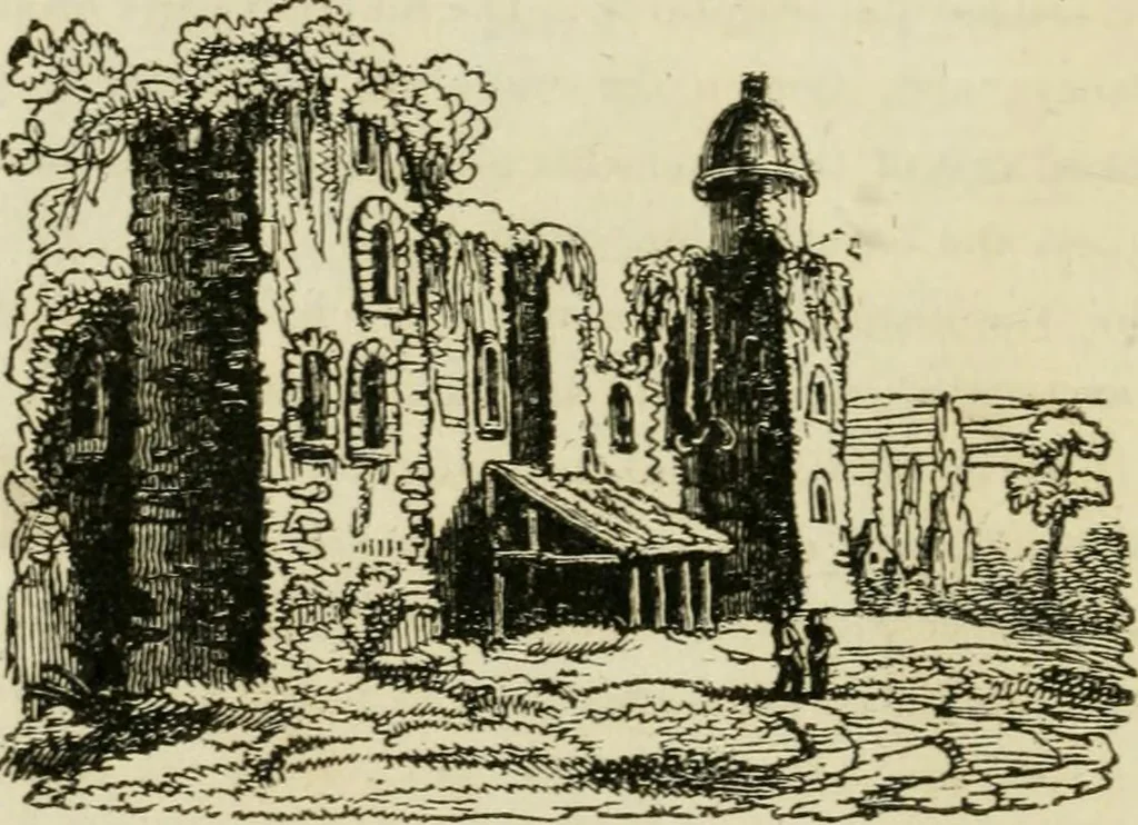 An illustration from The antiquarian itinerary, comprising specimens of architecture, monastic, castellated, and domestic; with other vestiges of antiquity in Great Britain. Accompanied with descriptions, 1815, leaf 21