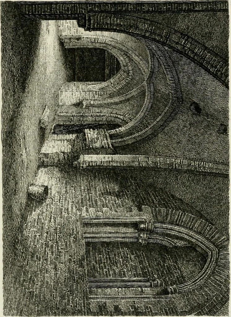 An illustration from The antiquarian itinerary, comprising specimens of architecture, monastic, castellated, and domestic; with other vestiges of antiquity in Great Britain. Accompanied with descriptions, 1815, leaf 26