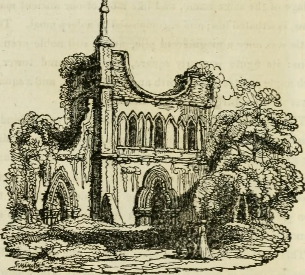 An illustration from The antiquarian itinerary, comprising specimens of architecture, monastic, castellated, and domestic; with other vestiges of antiquity in Great Britain. Accompanied with descriptions, 1815, leaf 37
