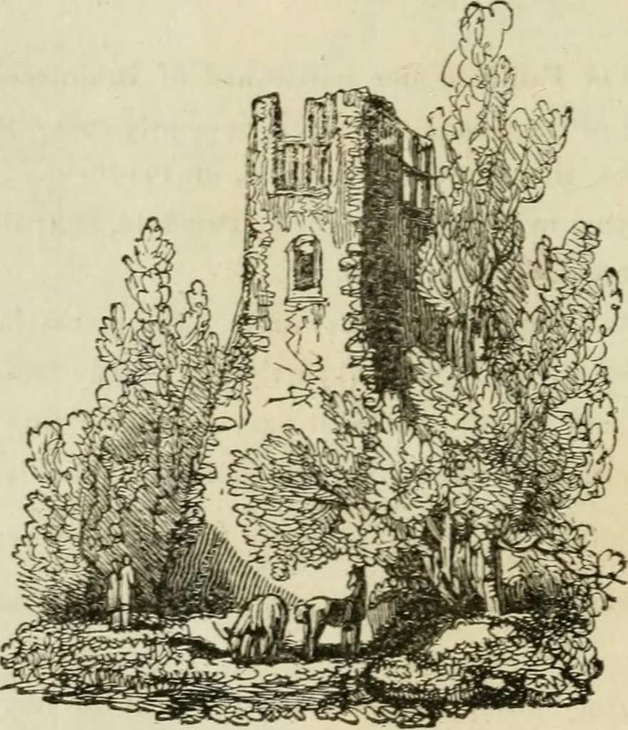 An illustration from The antiquarian itinerary, comprising specimens of architecture, monastic, castellated, and domestic; with other vestiges of antiquity in Great Britain. Accompanied with descriptions, 1815, leaf 57