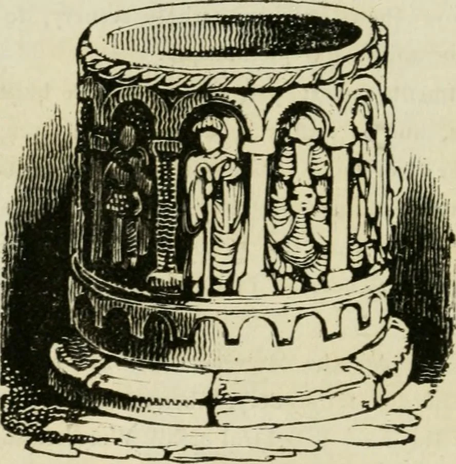 An illustration from The antiquarian itinerary, comprising specimens of architecture, monastic, castellated, and domestic; with other vestiges of antiquity in Great Britain. Accompanied with descriptions, 1815, leaf 61