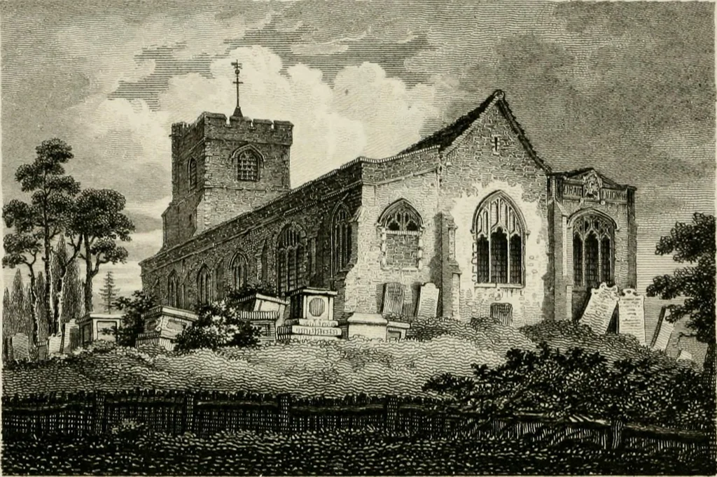 An illustration from The antiquarian itinerary, comprising specimens of architecture, monastic, castellated, and domestic; with other vestiges of antiquity in Great Britain. Accompanied with descriptions, 1815, leaf 91