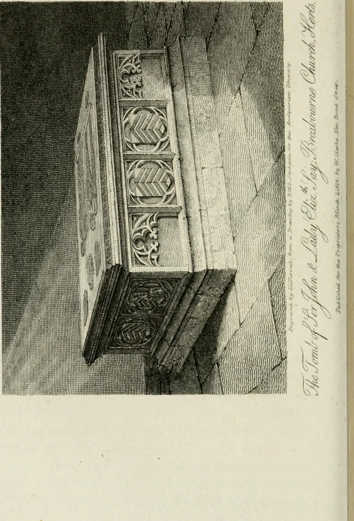An illustration from The antiquarian itinerary, comprising specimens of architecture, monastic, castellated, and domestic; with other vestiges of antiquity in Great Britain. Accompanied with descriptions, 1815, leaf 95
