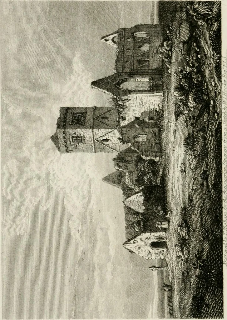 An illustration from The antiquarian itinerary, comprising specimens of architecture, monastic, castellated, and domestic; with other vestiges of antiquity in Great Britain. Accompanied with descriptions, 1815, leaf 105