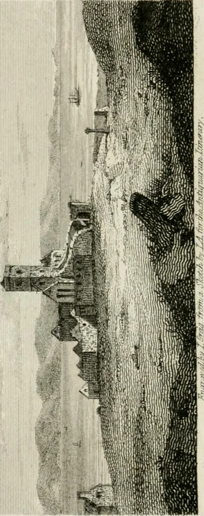 An illustration from The antiquarian itinerary, comprising specimens of architecture, monastic, castellated, and domestic; with other vestiges of antiquity in Great Britain. Accompanied with descriptions, 1815, leaf 107
