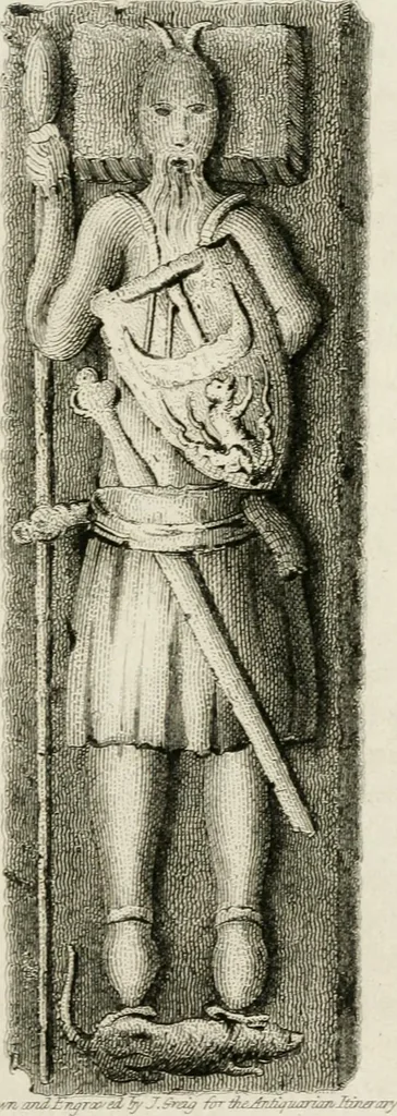 An illustration from The antiquarian itinerary, comprising specimens of architecture, monastic, castellated, and domestic; with other vestiges of antiquity in Great Britain. Accompanied with descriptions, 1815, leaf 118