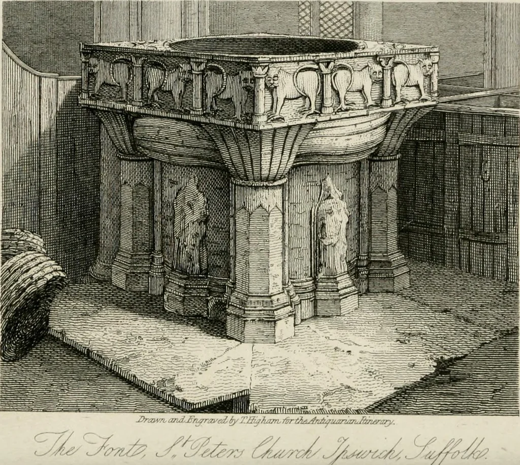 An illustration from The antiquarian itinerary, comprising specimens of architecture, monastic, castellated, and domestic; with other vestiges of antiquity in Great Britain. Accompanied with descriptions, 1815, leaf 125