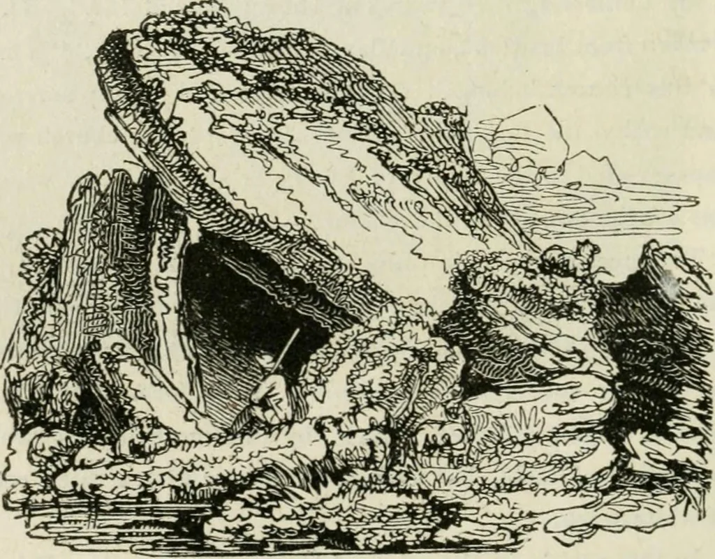 An illustration from The antiquarian itinerary, comprising specimens of architecture, monastic, castellated, and domestic; with other vestiges of antiquity in Great Britain. Accompanied with descriptions, 1815, leaf 127