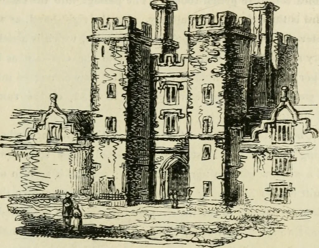 An illustration from The antiquarian itinerary, comprising specimens of architecture, monastic, castellated, and domestic; with other vestiges of antiquity in Great Britain. Accompanied with descriptions, 1815, leaf 142