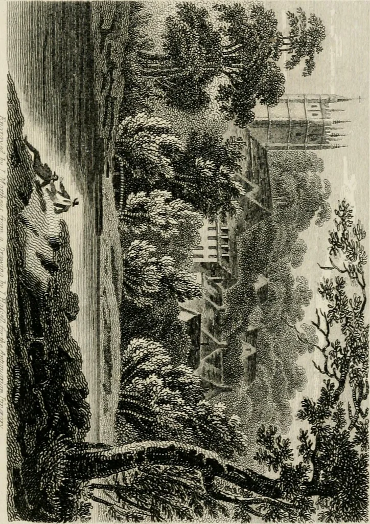 An illustration from The antiquarian itinerary, comprising specimens of architecture, monastic, castellated, and domestic; with other vestiges of antiquity in Great Britain. Accompanied with descriptions, 1815, leaf 144