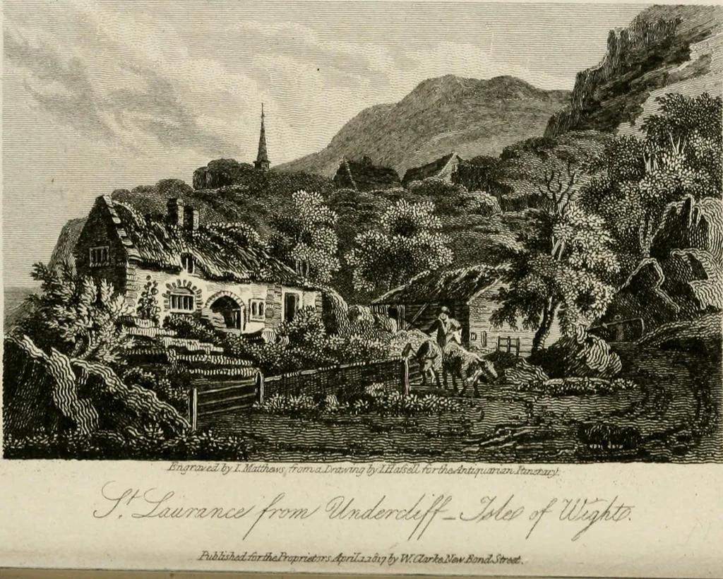 An illustration from The antiquarian itinerary, comprising specimens of architecture, monastic, castellated, and domestic; with other vestiges of antiquity in Great Britain. Accompanied with descriptions, 1815, leaf 169