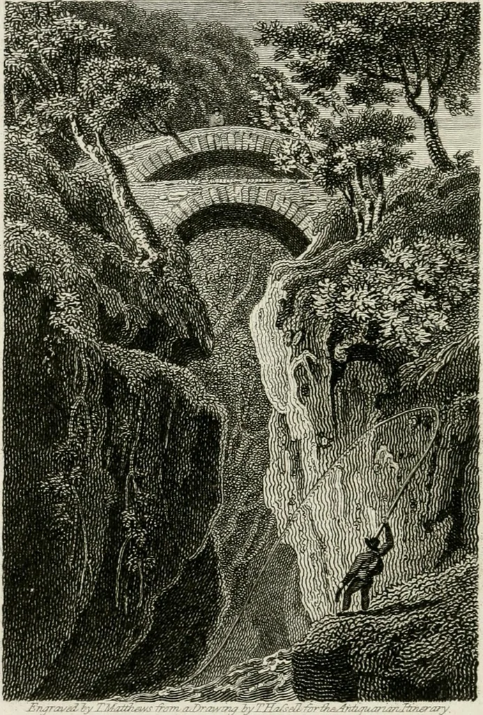 An illustration from The antiquarian itinerary, comprising specimens of architecture, monastic, castellated, and domestic; with other vestiges of antiquity in Great Britain. Accompanied with descriptions, 1815, leaf 173