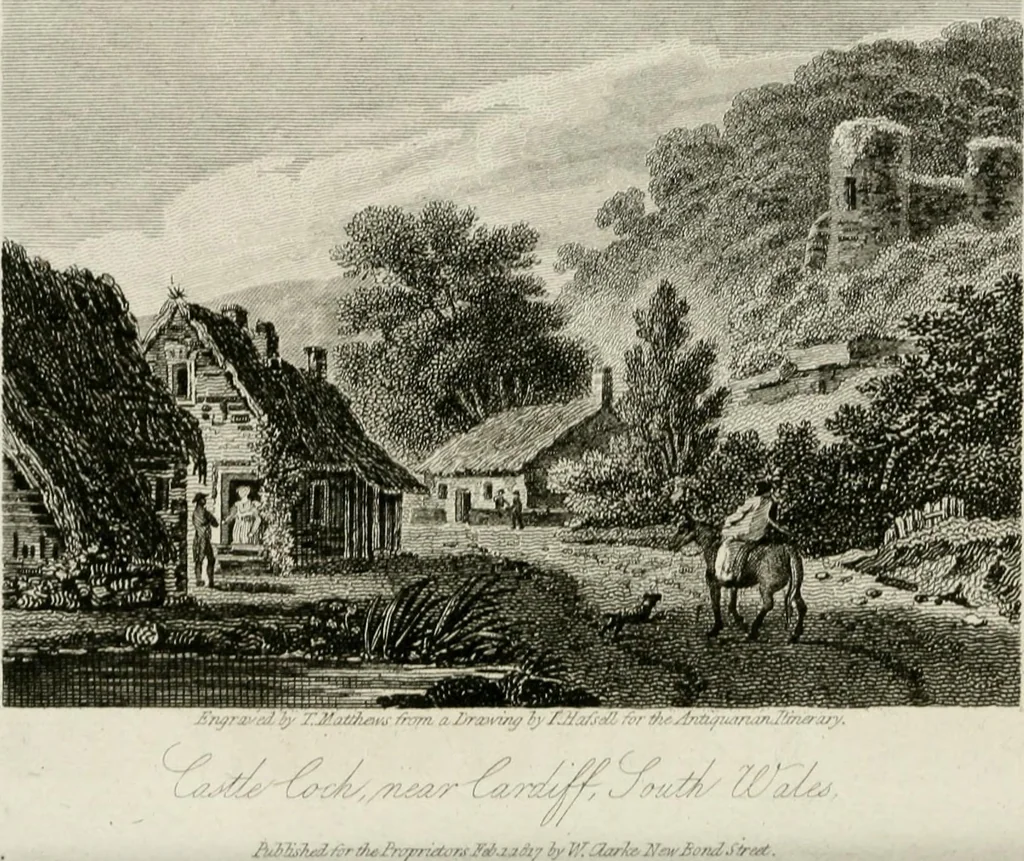 An illustration from The antiquarian itinerary, comprising specimens of architecture, monastic, castellated, and domestic; with other vestiges of antiquity in Great Britain. Accompanied with descriptions, 1815, leaf 181