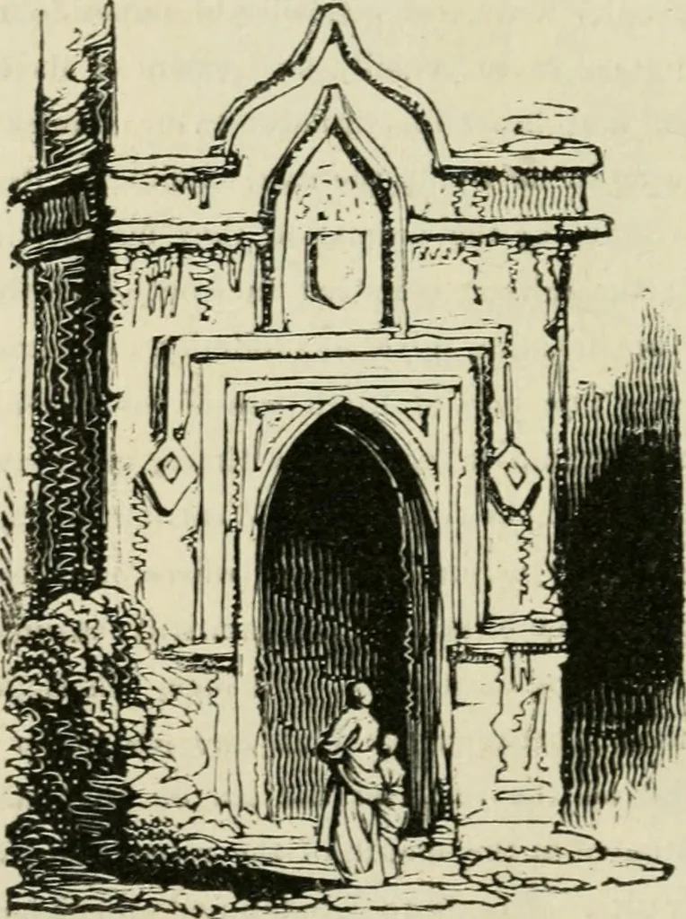 An illustration from The antiquarian itinerary, comprising specimens of architecture, monastic, castellated, and domestic; with other vestiges of antiquity in Great Britain. Accompanied with descriptions, 1815, leaf 191