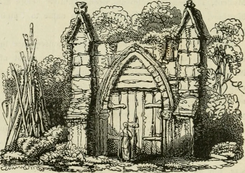 An illustration from The antiquarian itinerary, comprising specimens of architecture, monastic, castellated, and domestic; with other vestiges of antiquity in Great Britain. Accompanied with descriptions, 1815, leaf 195
