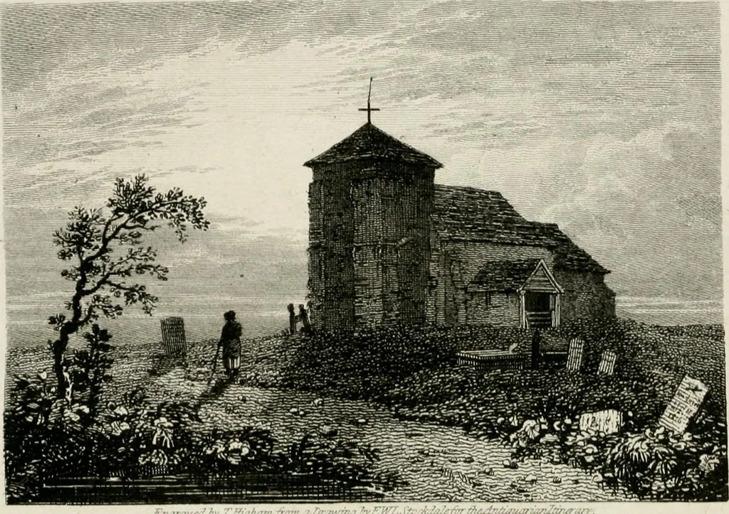 An illustration from The antiquarian itinerary, comprising specimens of architecture, monastic, castellated, and domestic; with other vestiges of antiquity in Great Britain. Accompanied with descriptions, 1815, leaf 35