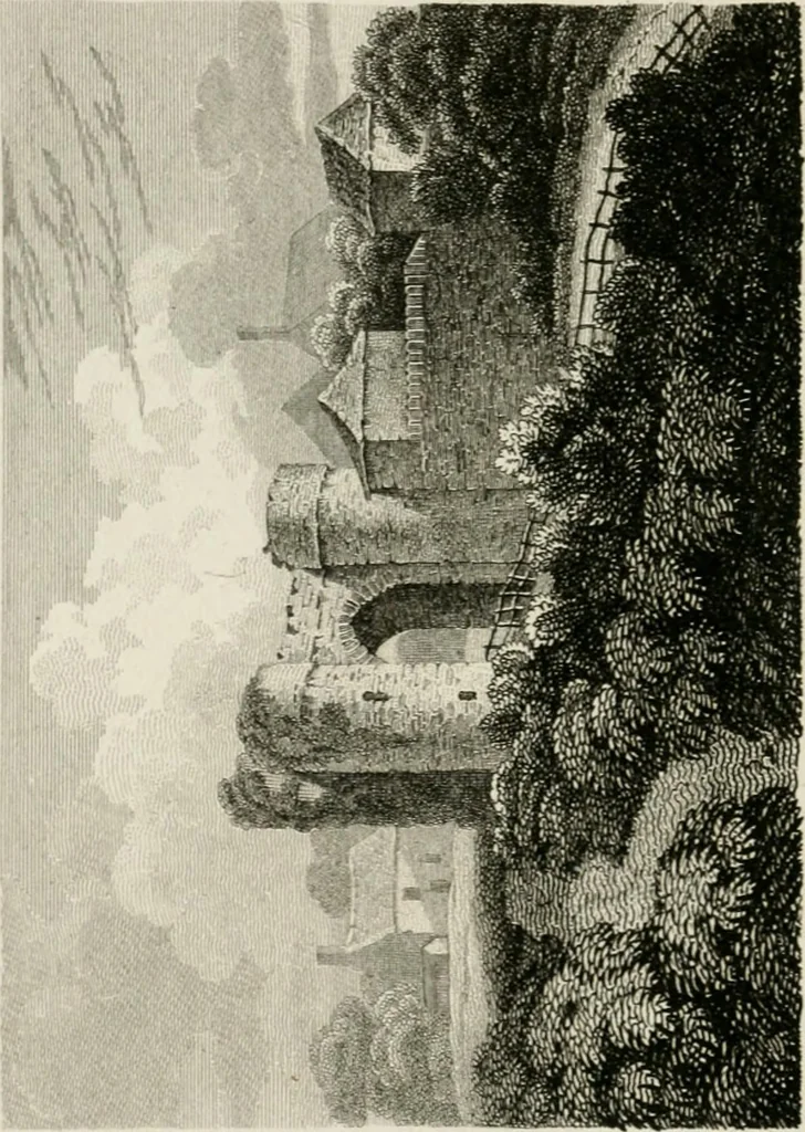 An illustration from The antiquarian itinerary, comprising specimens of architecture, monastic, castellated, and domestic; with other vestiges of antiquity in Great Britain. Accompanied with descriptions, 1815, leaf 49