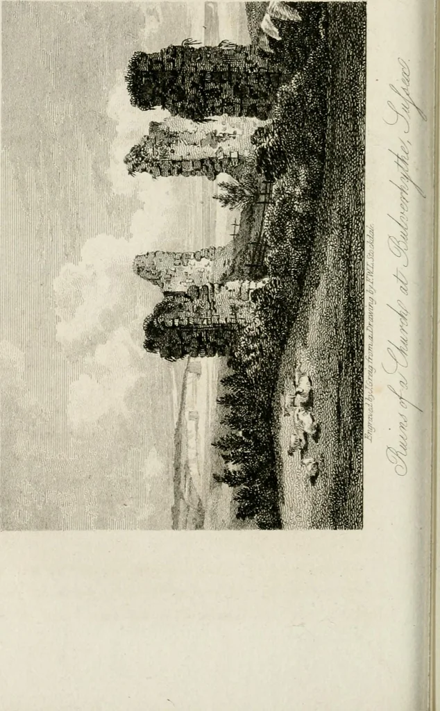 An illustration from The antiquarian itinerary, comprising specimens of architecture, monastic, castellated, and domestic; with other vestiges of antiquity in Great Britain. Accompanied with descriptions, 1815, leaf 65