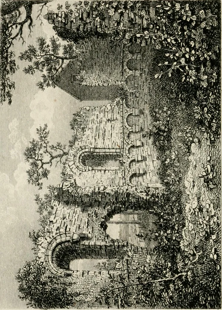 An illustration from The antiquarian itinerary, comprising specimens of architecture, monastic, castellated, and domestic; with other vestiges of antiquity in Great Britain. Accompanied with descriptions, 1815, leaf 73
