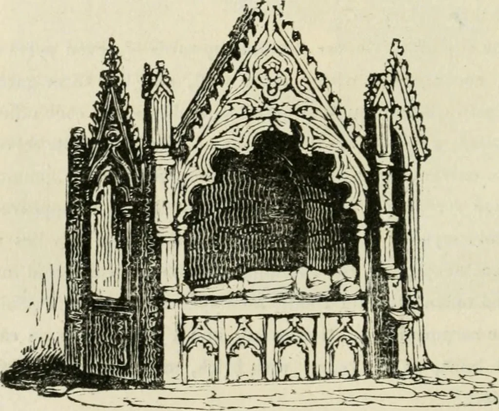 An illustration from The antiquarian itinerary, comprising specimens of architecture, monastic, castellated, and domestic; with other vestiges of antiquity in Great Britain. Accompanied with descriptions, 1815, leaf 79