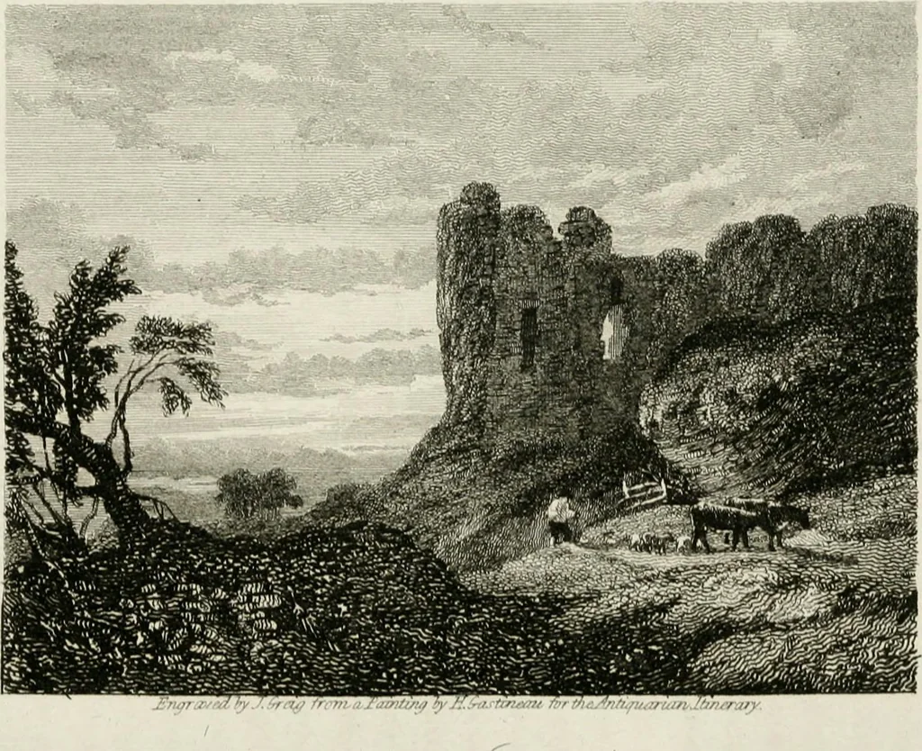 An illustration from The antiquarian itinerary, comprising specimens of architecture, monastic, castellated, and domestic; with other vestiges of antiquity in Great Britain. Accompanied with descriptions, 1815, leaf 84