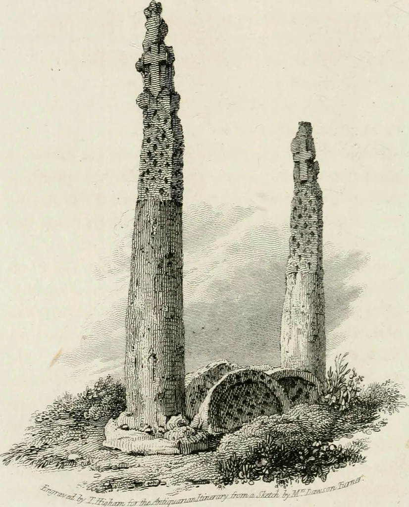 An illustration from The antiquarian itinerary, comprising specimens of architecture, monastic, castellated, and domestic; with other vestiges of antiquity in Great Britain. Accompanied with descriptions, 1815, leaf 89