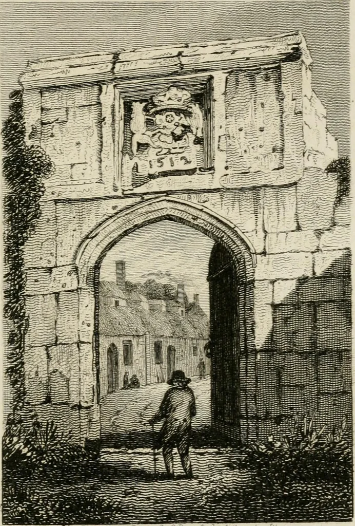An illustration from The antiquarian itinerary, comprising specimens of architecture, monastic, castellated, and domestic; with other vestiges of antiquity in Great Britain. Accompanied with descriptions, 1815, leaf 102