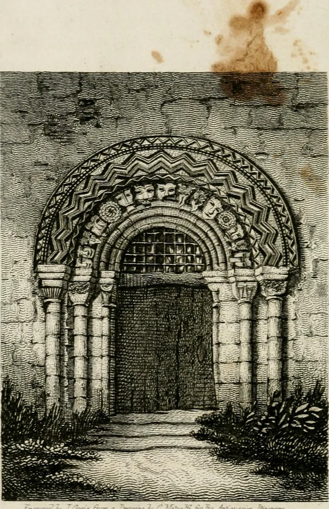 An illustration from The antiquarian itinerary, comprising specimens of architecture, monastic, castellated, and domestic; with other vestiges of antiquity in Great Britain. Accompanied with descriptions, 1815, leaf 113