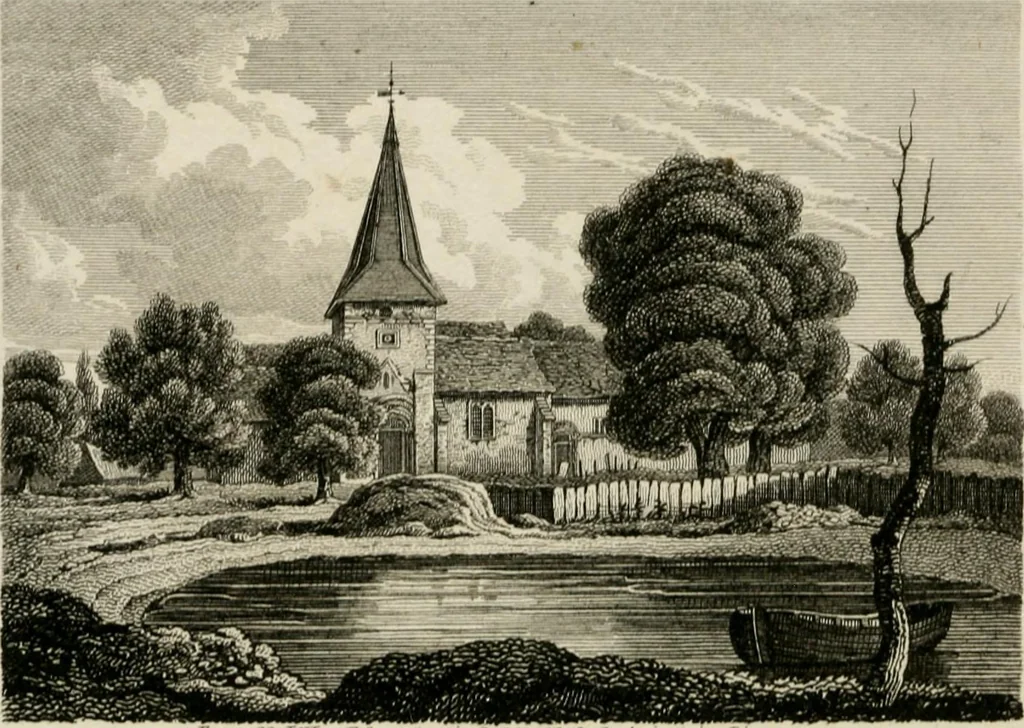 An illustration from The antiquarian itinerary, comprising specimens of architecture, monastic, castellated, and domestic; with other vestiges of antiquity in Great Britain. Accompanied with descriptions, 1815, leaf 133