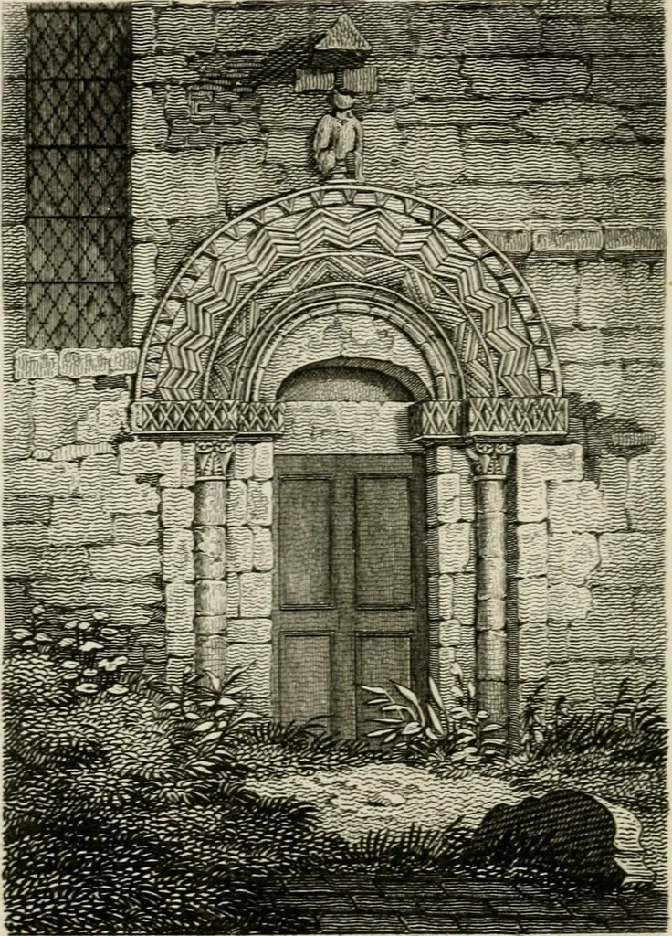 An illustration from The antiquarian itinerary, comprising specimens of architecture, monastic, castellated, and domestic; with other vestiges of antiquity in Great Britain. Accompanied with descriptions, 1815, leaf 137