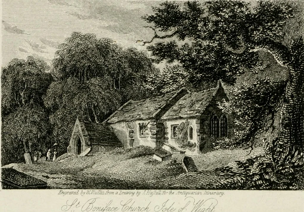 An illustration from The antiquarian itinerary, comprising specimens of architecture, monastic, castellated, and domestic; with other vestiges of antiquity in Great Britain. Accompanied with descriptions, 1815, leaf 145