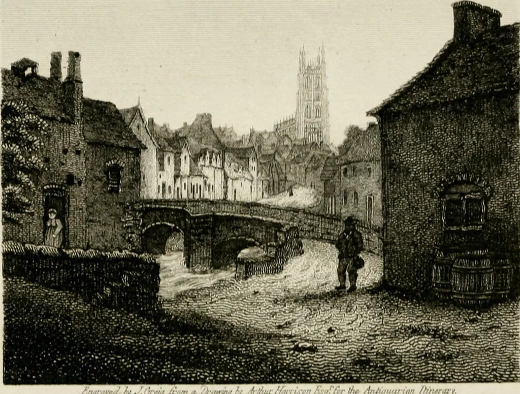 An illustration from The antiquarian itinerary, comprising specimens of architecture, monastic, castellated, and domestic; with other vestiges of antiquity in Great Britain. Accompanied with descriptions, 1815, leaf 157
