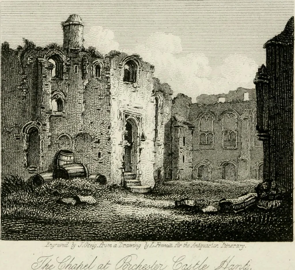 An illustration from The antiquarian itinerary, comprising specimens of architecture, monastic, castellated, and domestic; with other vestiges of antiquity in Great Britain. Accompanied with descriptions, 1815, leaf 173