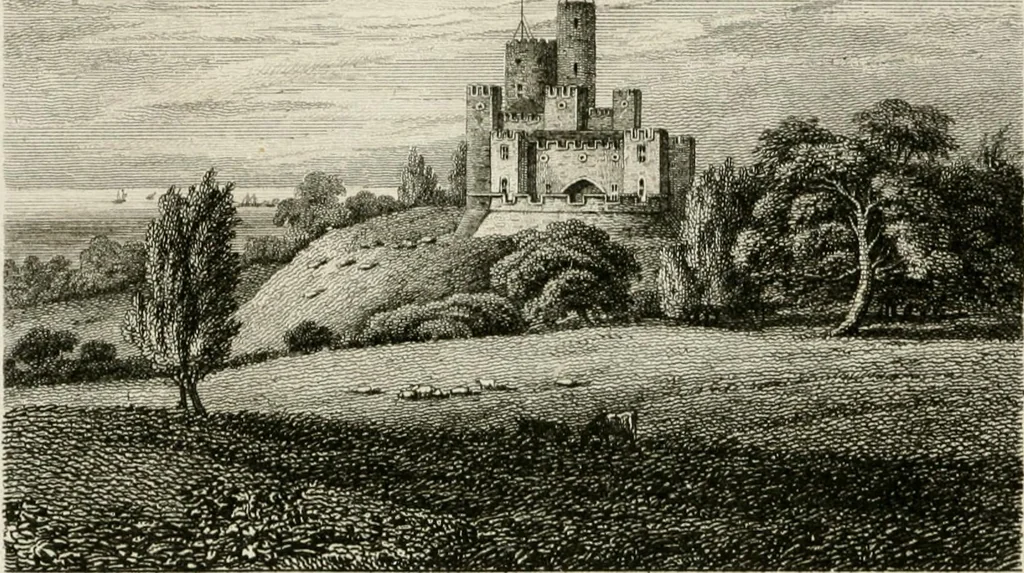 An illustration from The antiquarian itinerary, comprising specimens of architecture, monastic, castellated, and domestic; with other vestiges of antiquity in Great Britain. Accompanied with descriptions, 1815, leaf 185