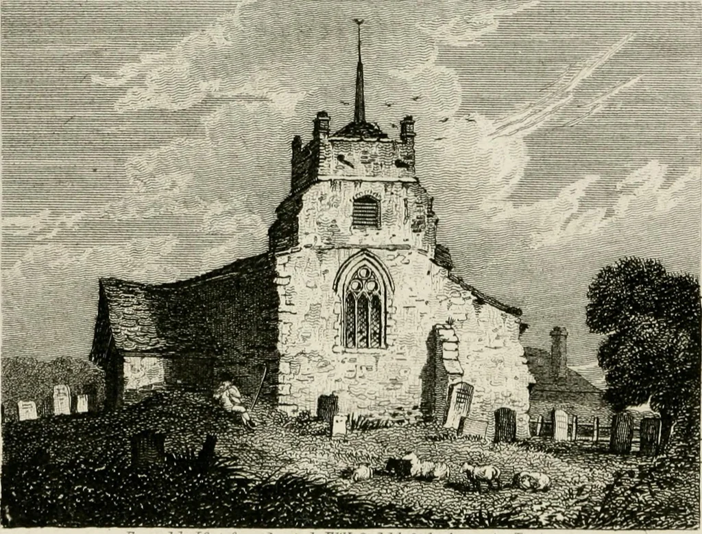 An illustration from The antiquarian itinerary, comprising specimens of architecture, monastic, castellated, and domestic; with other vestiges of antiquity in Great Britain. Accompanied with descriptions, 1815, leaf 189