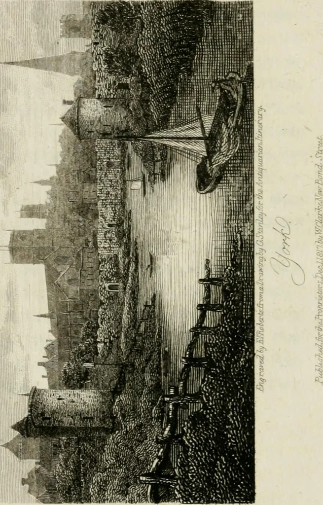 An illustration from The antiquarian itinerary, comprising specimens of architecture, monastic, castellated, and domestic; with other vestiges of antiquity in Great Britain. Accompanied with descriptions, 1815, leaf 27