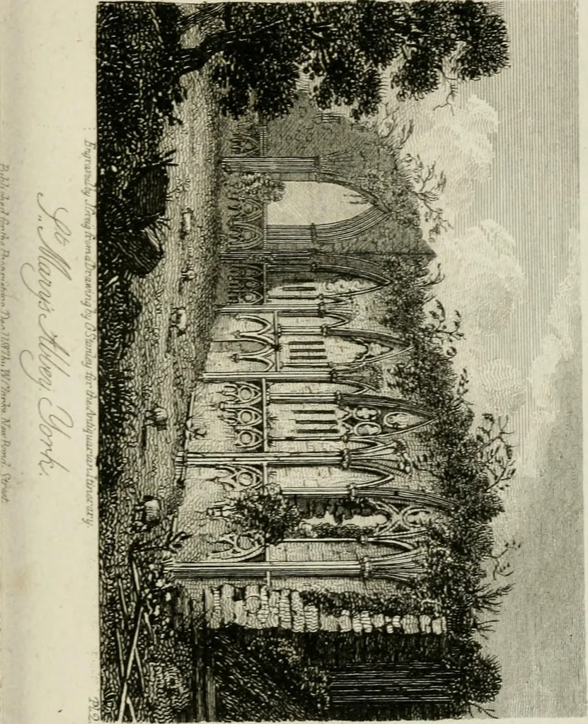 An illustration from The antiquarian itinerary, comprising specimens of architecture, monastic, castellated, and domestic; with other vestiges of antiquity in Great Britain. Accompanied with descriptions, 1815, leaf 56