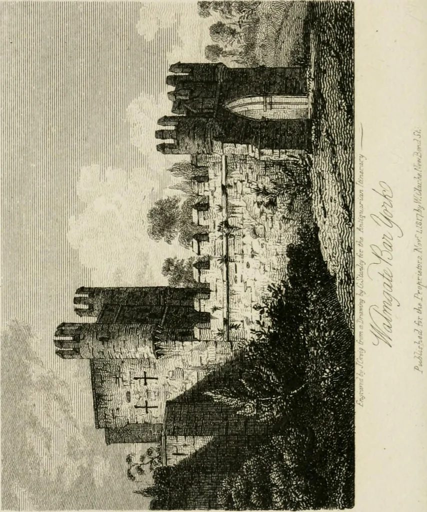 An illustration from The antiquarian itinerary, comprising specimens of architecture, monastic, castellated, and domestic; with other vestiges of antiquity in Great Britain. Accompanied with descriptions, 1815, leaf 63