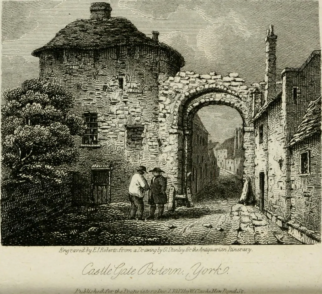 An illustration from The antiquarian itinerary, comprising specimens of architecture, monastic, castellated, and domestic; with other vestiges of antiquity in Great Britain. Accompanied with descriptions, 1815, leaf 65
