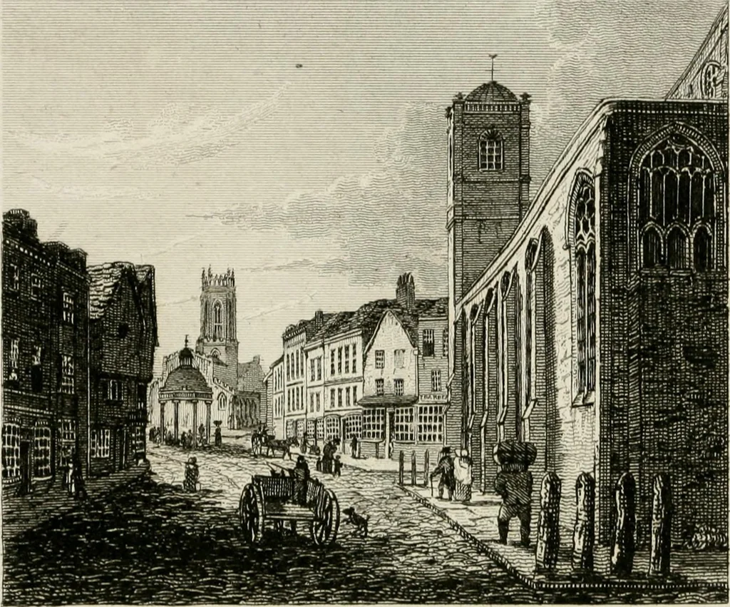 An illustration from The antiquarian itinerary, comprising specimens of architecture, monastic, castellated, and domestic; with other vestiges of antiquity in Great Britain. Accompanied with descriptions, 1815, leaf 67