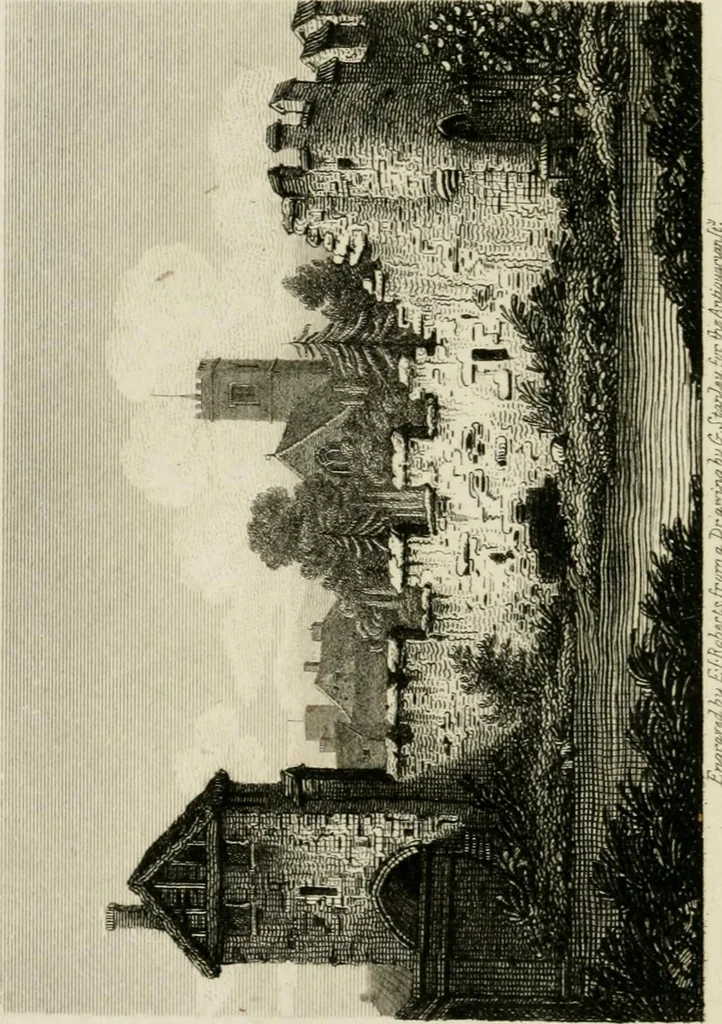 An illustration from The antiquarian itinerary, comprising specimens of architecture, monastic, castellated, and domestic; with other vestiges of antiquity in Great Britain. Accompanied with descriptions, 1815, leaf 85