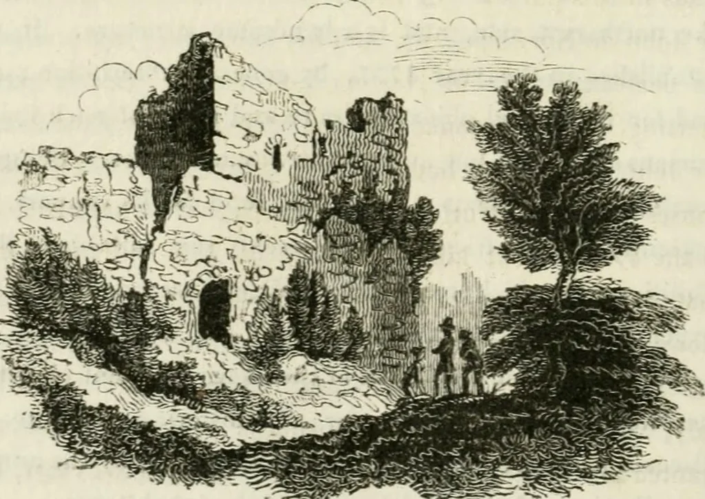 An illustration from The antiquarian itinerary, comprising specimens of architecture, monastic, castellated, and domestic; with other vestiges of antiquity in Great Britain. Accompanied with descriptions, 1815, leaf 93