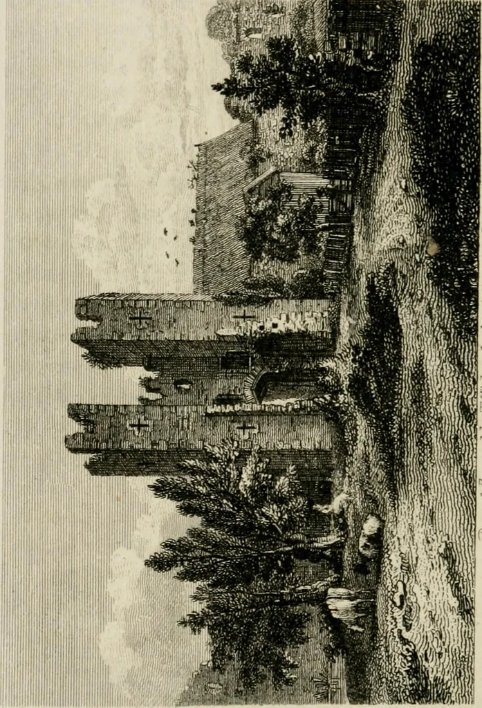 An illustration from The antiquarian itinerary, comprising specimens of architecture, monastic, castellated, and domestic; with other vestiges of antiquity in Great Britain. Accompanied with descriptions, 1815, leaf 95