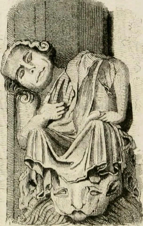 An illustration from The antiquarian itinerary, comprising specimens of architecture, monastic, castellated, and domestic; with other vestiges of antiquity in Great Britain. Accompanied with descriptions, 1815, leaf 105