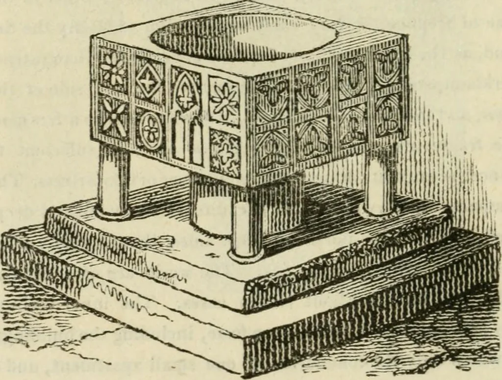 An illustration from The antiquarian itinerary, comprising specimens of architecture, monastic, castellated, and domestic; with other vestiges of antiquity in Great Britain. Accompanied with descriptions, 1815, leaf 119