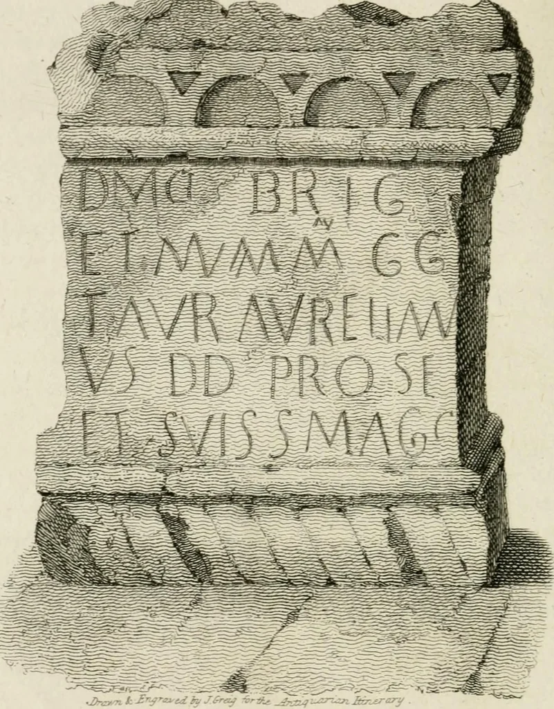 An illustration from The antiquarian itinerary, comprising specimens of architecture, monastic, castellated, and domestic; with other vestiges of antiquity in Great Britain. Accompanied with descriptions, 1815, leaf 125