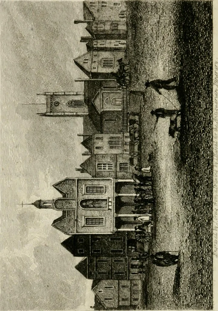An illustration from The antiquarian itinerary, comprising specimens of architecture, monastic, castellated, and domestic; with other vestiges of antiquity in Great Britain. Accompanied with descriptions, 1815, leaf 137