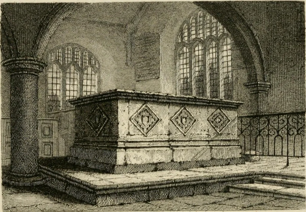 An illustration from The antiquarian itinerary, comprising specimens of architecture, monastic, castellated, and domestic; with other vestiges of antiquity in Great Britain. Accompanied with descriptions, 1815, leaf 158
